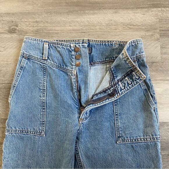 Abercrombie & Fitch High Rise Mom Jean 27 Waist 4 - Picture 4 of 10